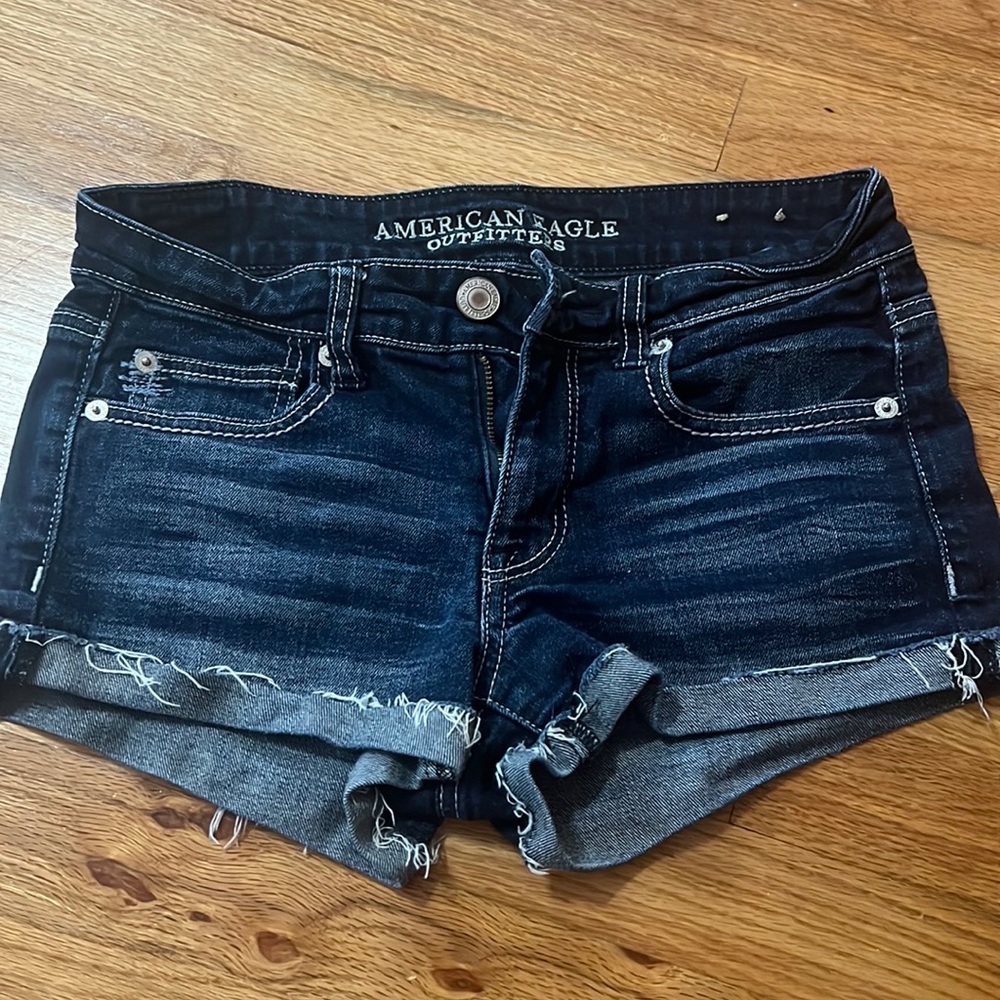 American eagle denim shorts